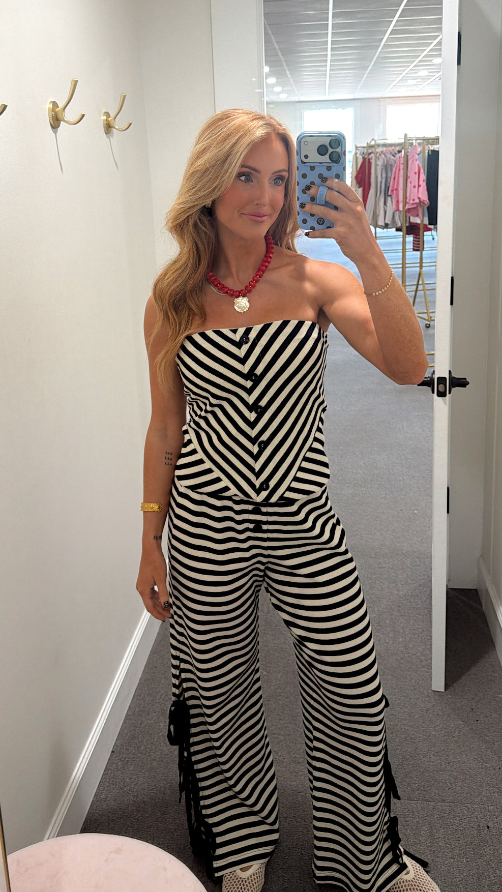 On the Sidelines Stripe Set
