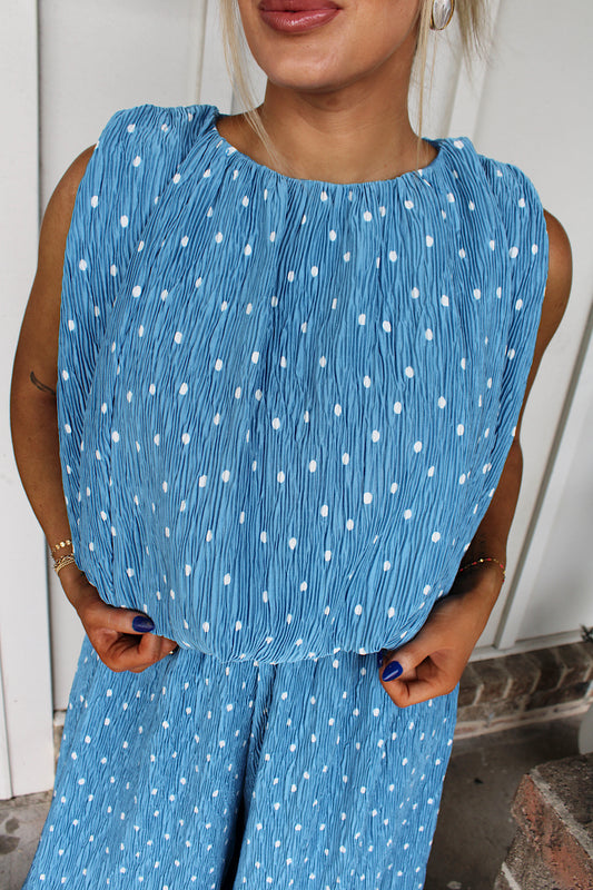 Summer Breeze Polka Dot Pant Set