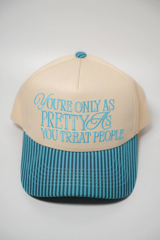 PRETTY GIRL PRIVILEGE TRUCKER HAT