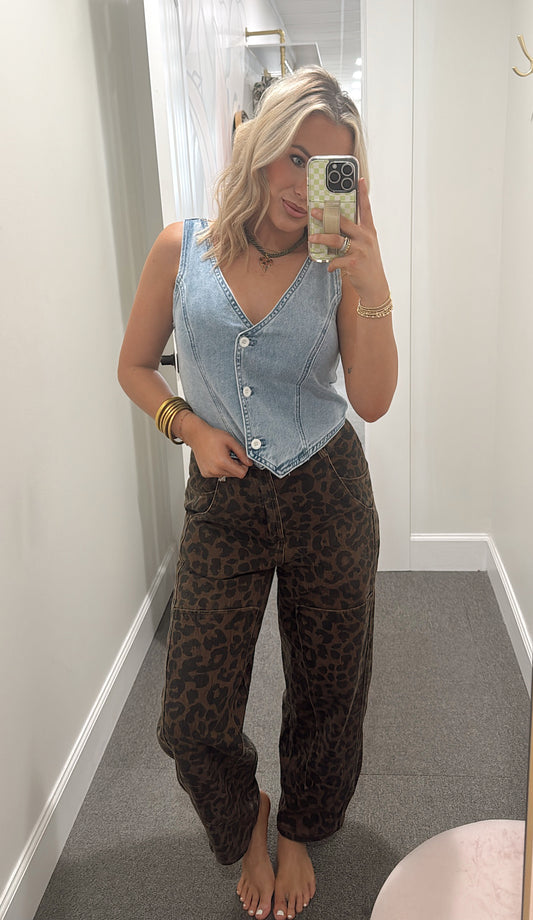 The Ellie Denim Vest