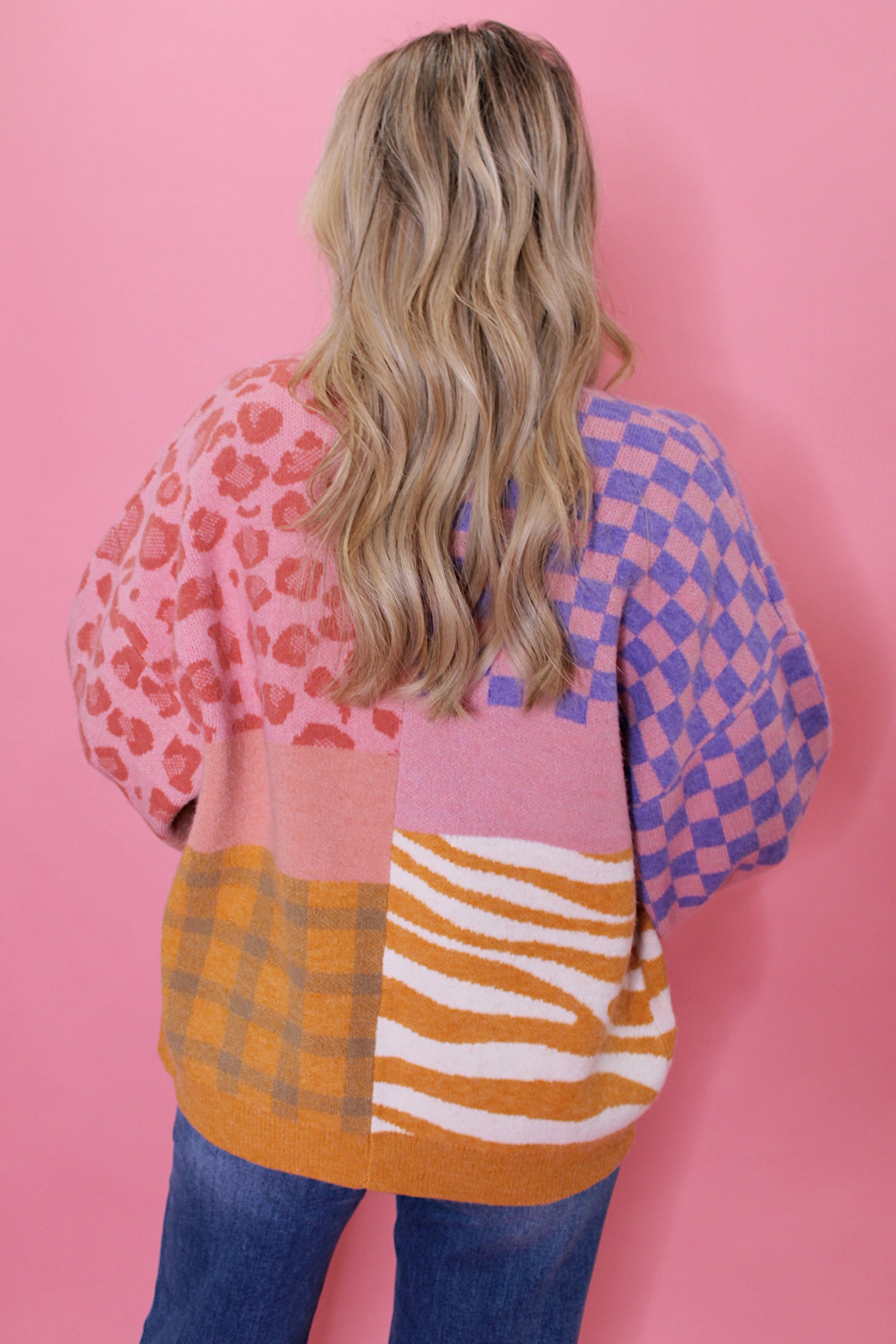 Animal Print Cardigan