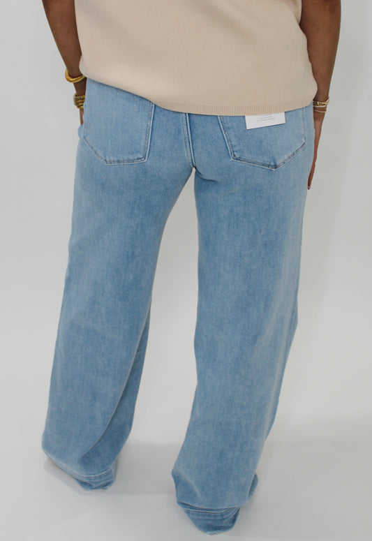 Flying Monkey - Front Pocket Wide Denim