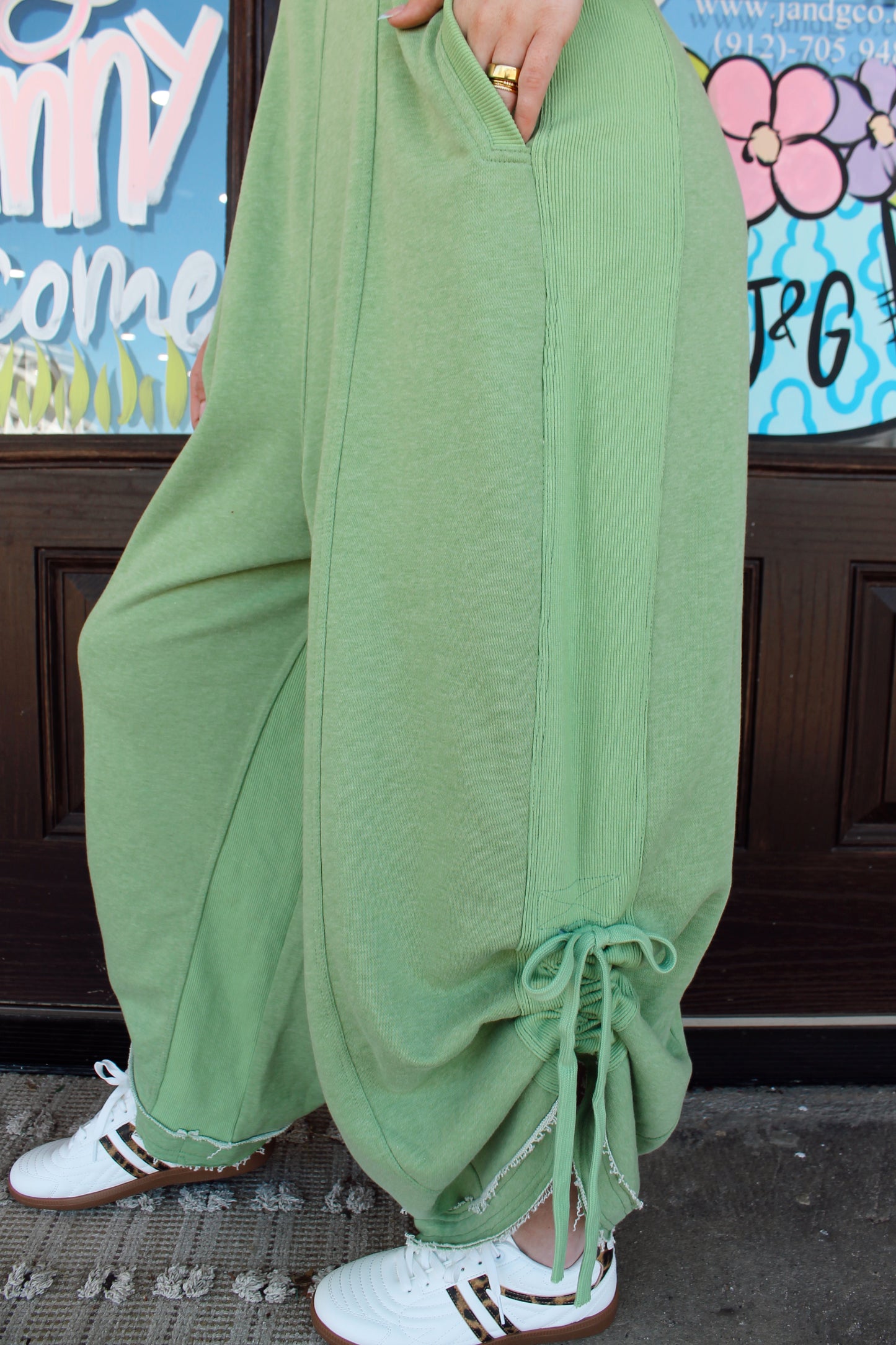 Cozy Lifestyle Jumpsuit in Green
