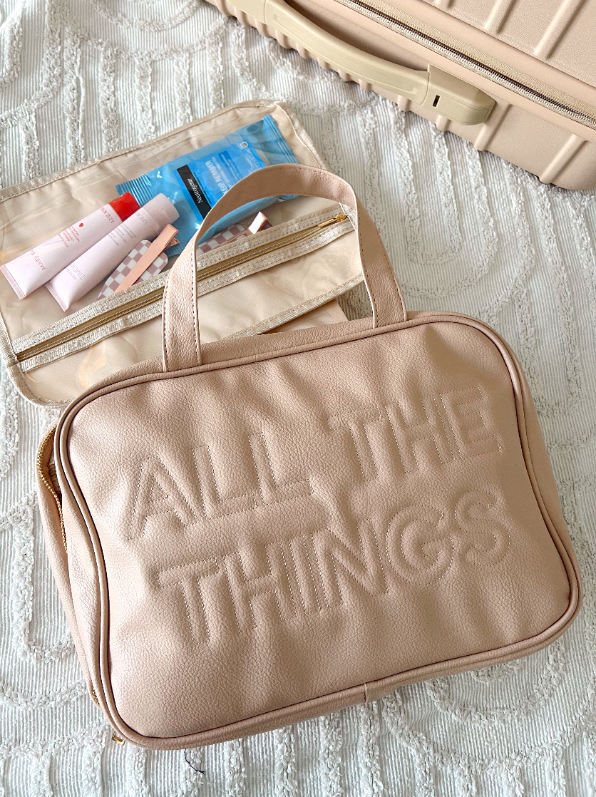 All The Things- Leather Hanging Bag
