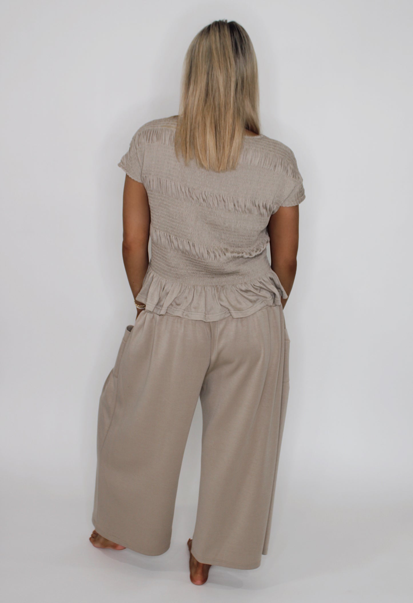 Feeling Elite Smocked Pants Set