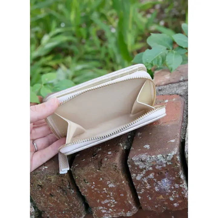 CAROLINE HILL | Pearl Nadine Zipper Wallet