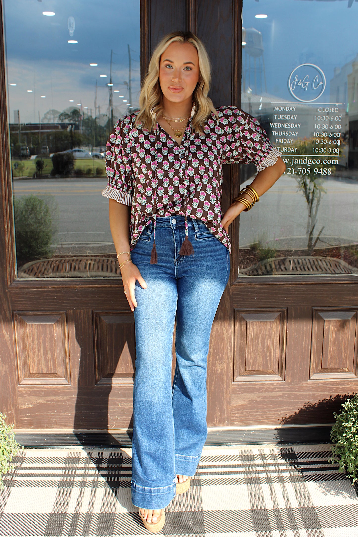Caught Your Eye Blouse