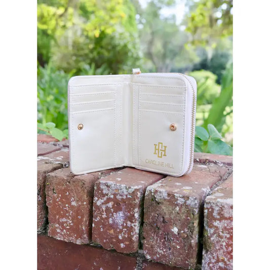 CAROLINE HILL | Pearl Nadine Zipper Wallet