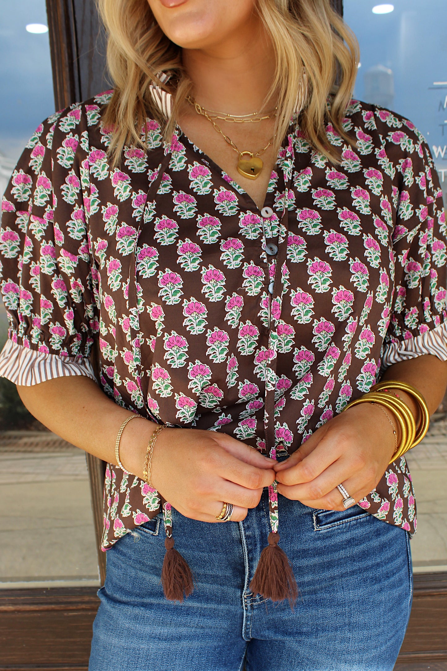 Caught Your Eye Blouse