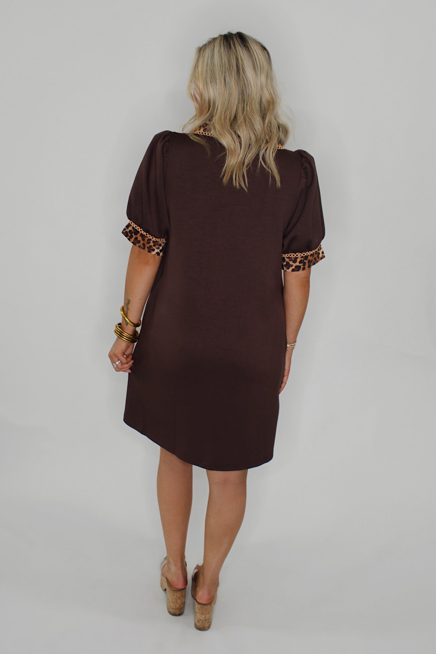 Hidden Attraction Cheetah Dress