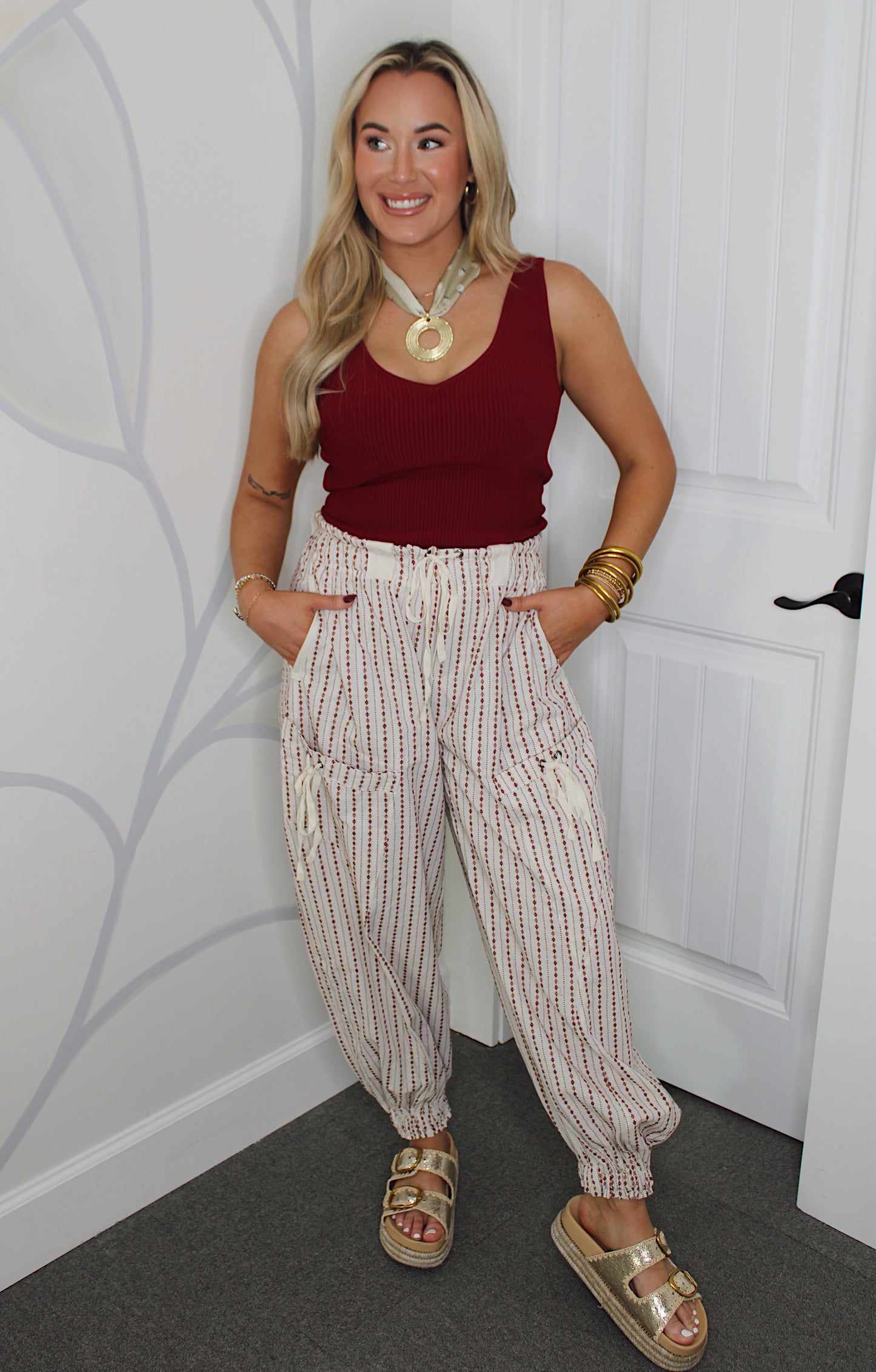 V-Neck Ribbed Tank