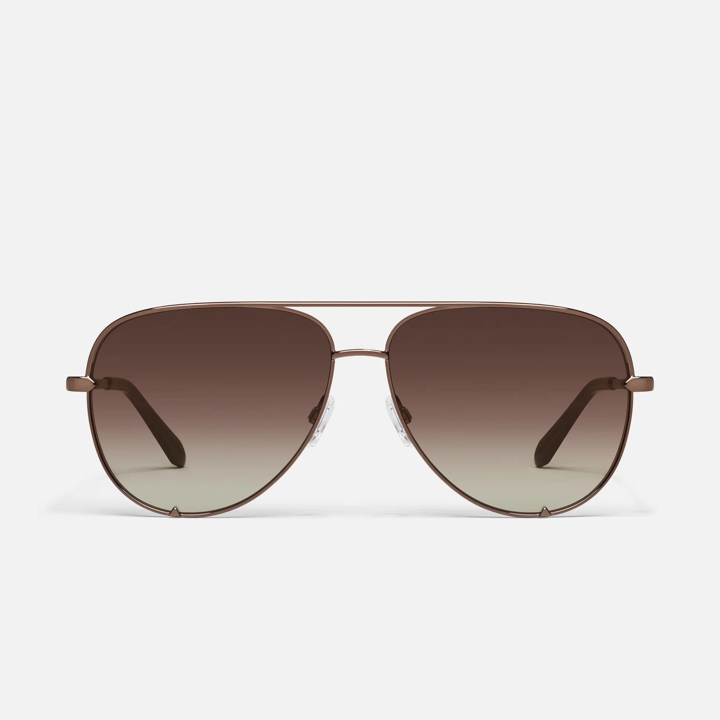 QUAY Eyewear / High Key Extra Large - Chocolate
