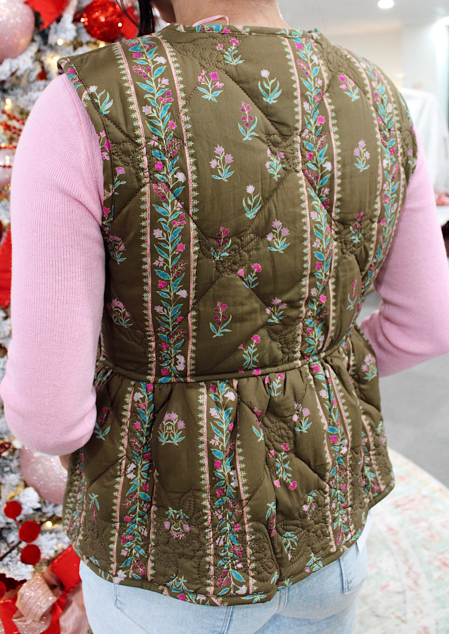 Aspen Plans Quilted Vest