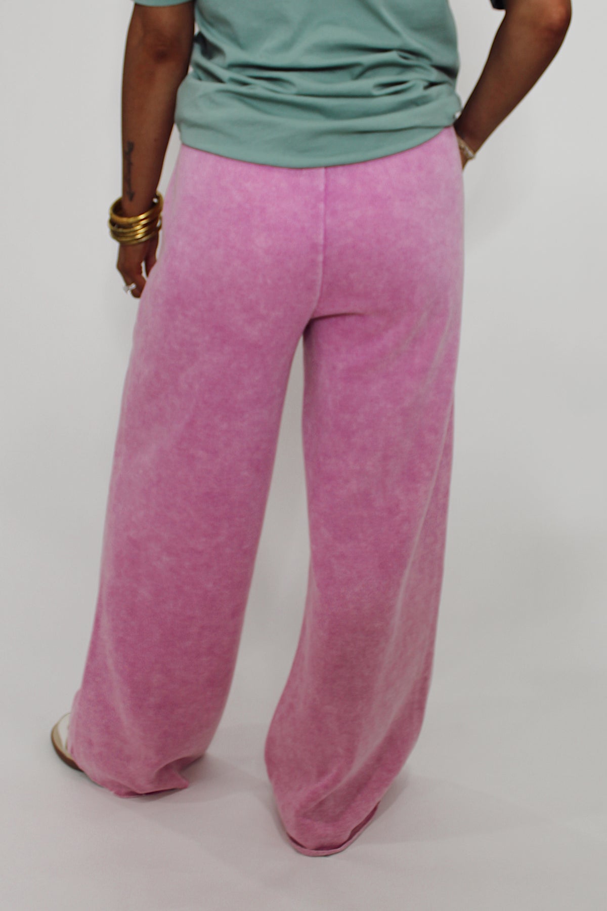 RESTOCK / Acid Washed Fleece Sweatpants