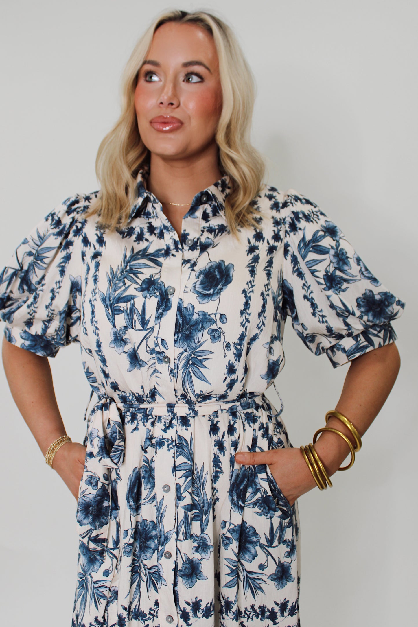 Desert Blooms Midi Dress