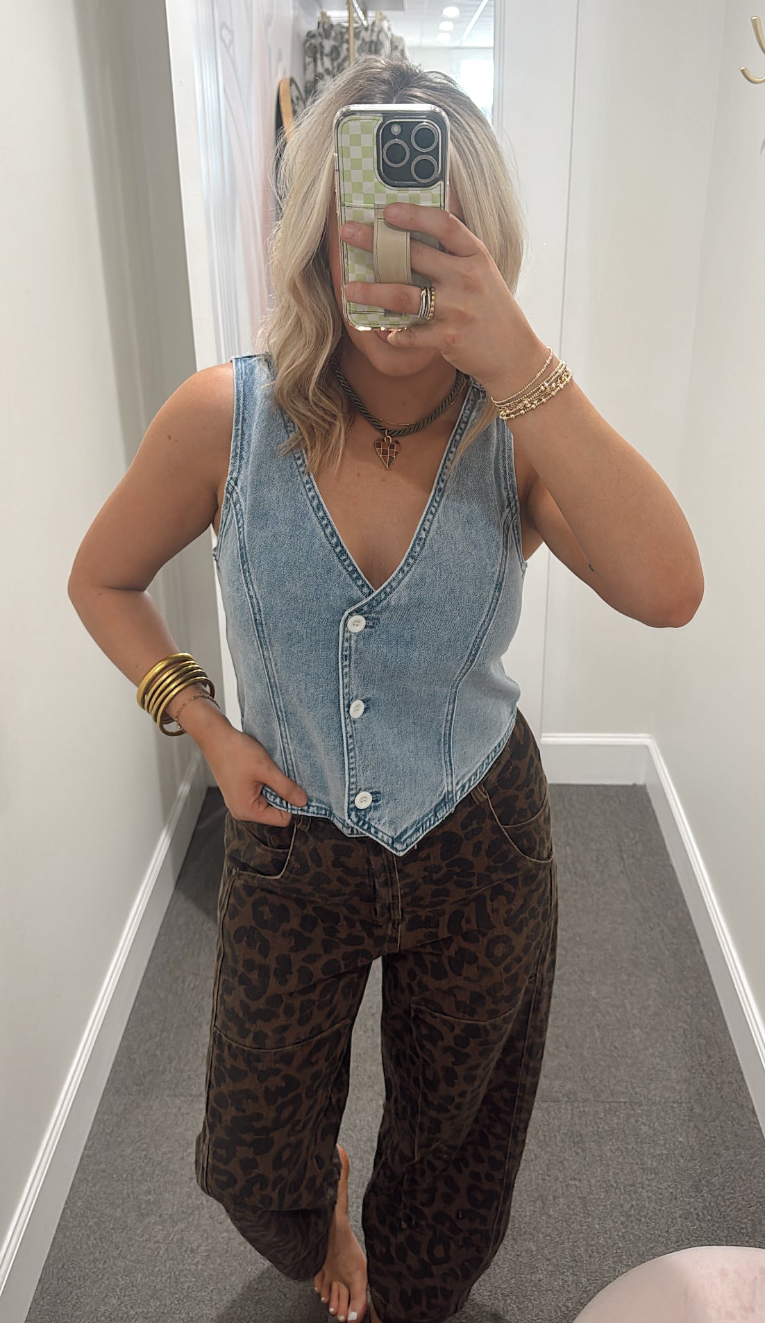 The Ellie Denim Vest