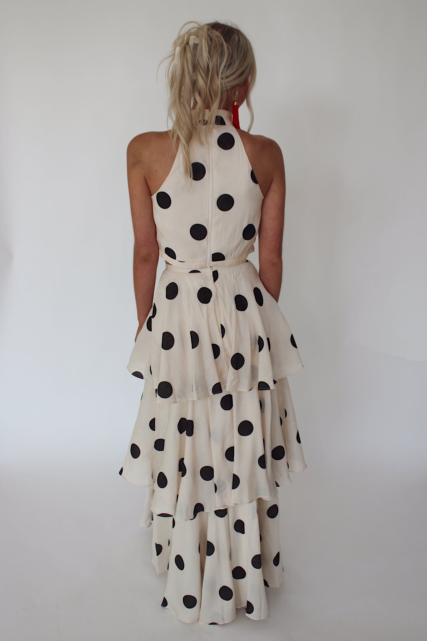 Polka Dot Skirt Set