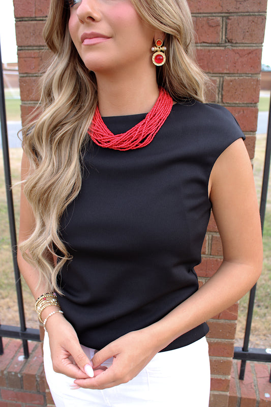 Chic Scrunch Blouse