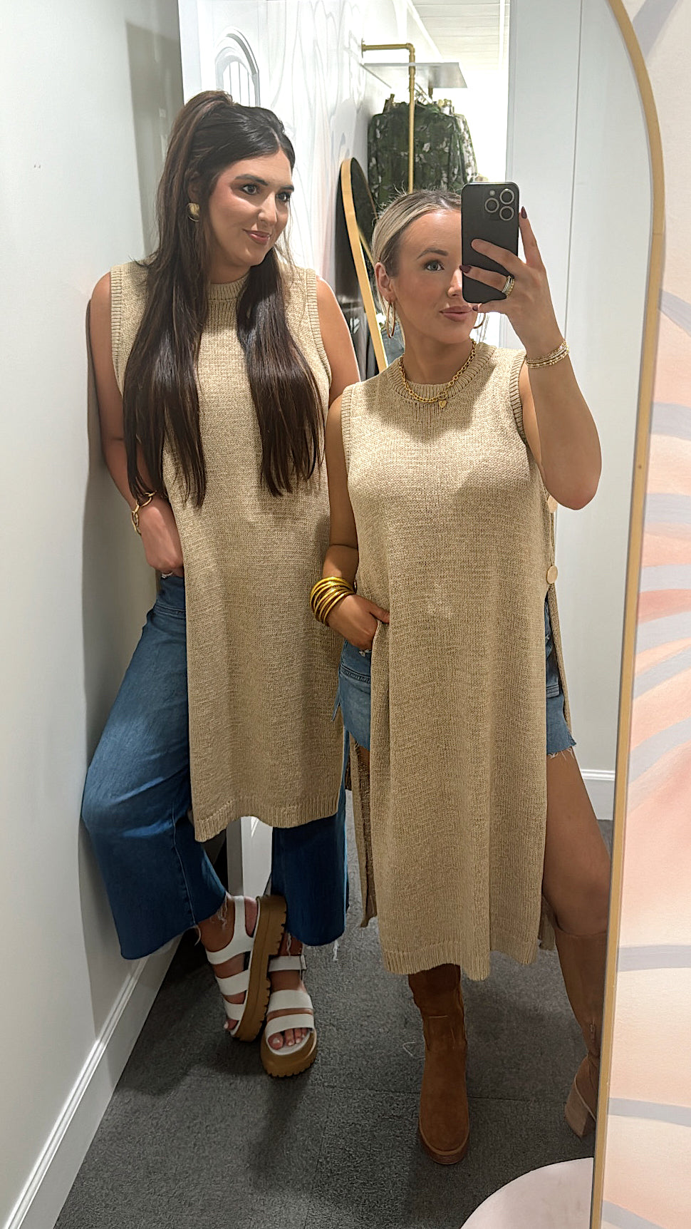 Latte to Go Longline Top