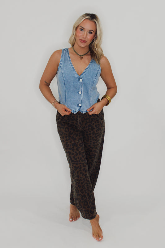 The Ellie Denim Vest