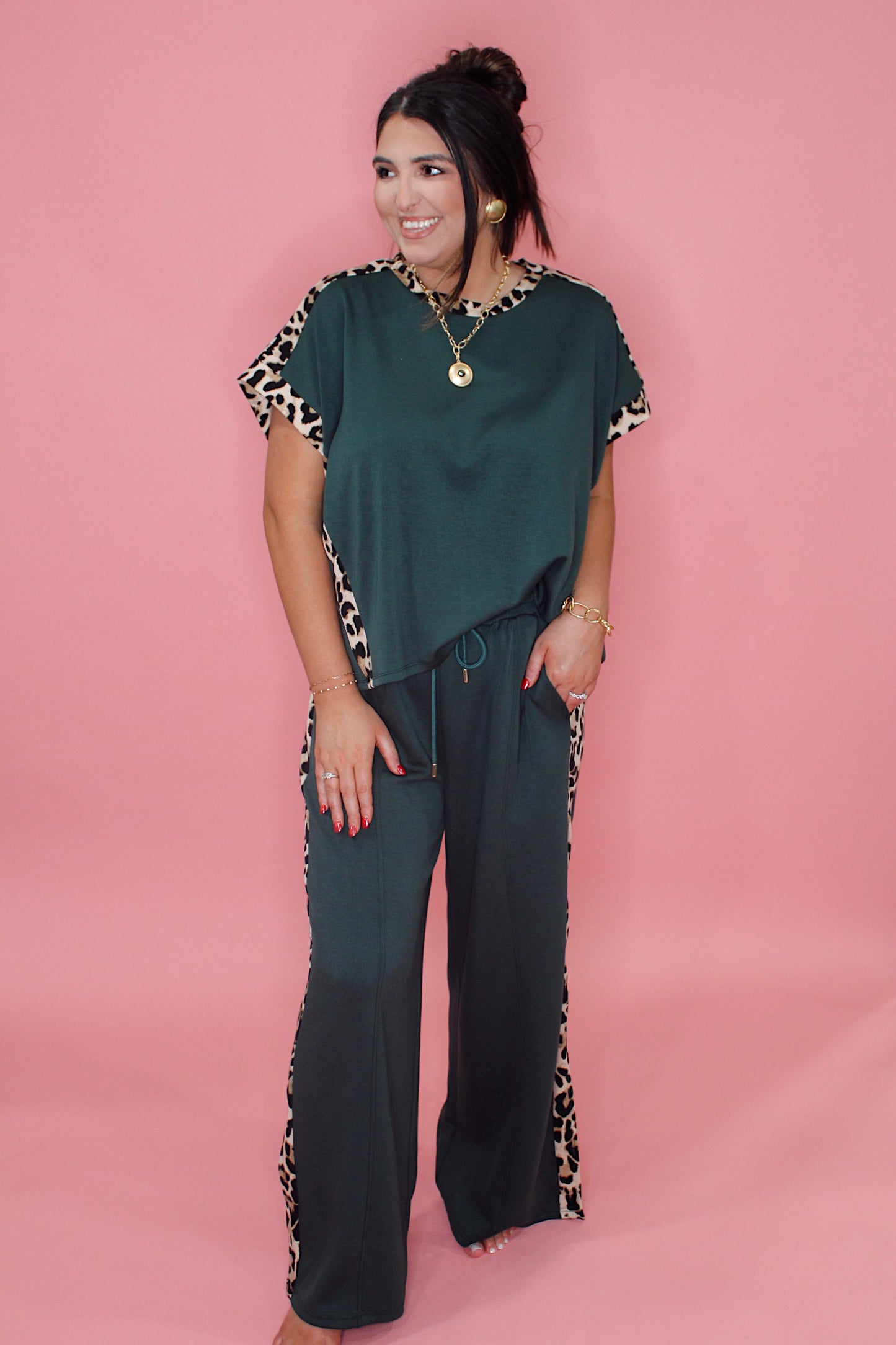 Coffee & Chat Pants Set