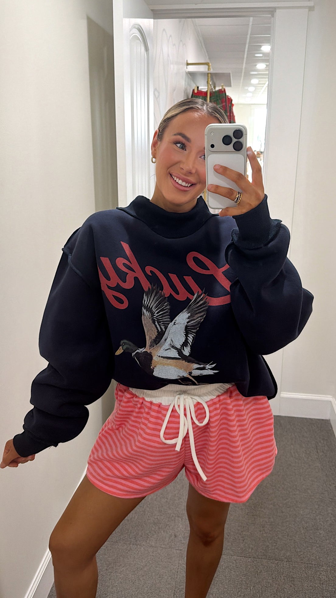 Lucky Lounge Shorts - Pink/Red