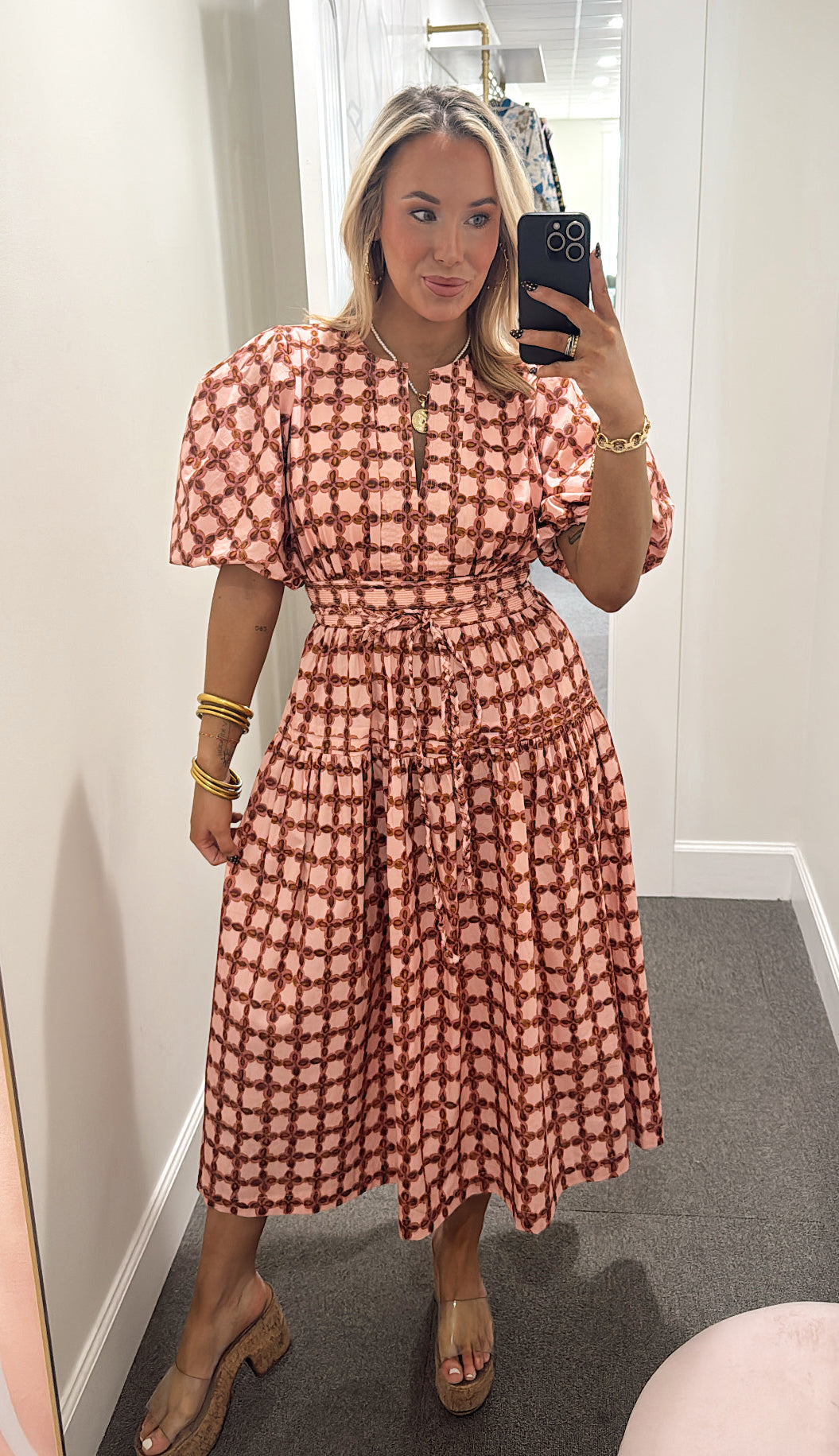 Make a Statement Midi Dress