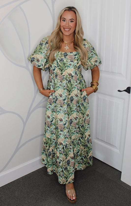 Autumn Escape Midi Dress