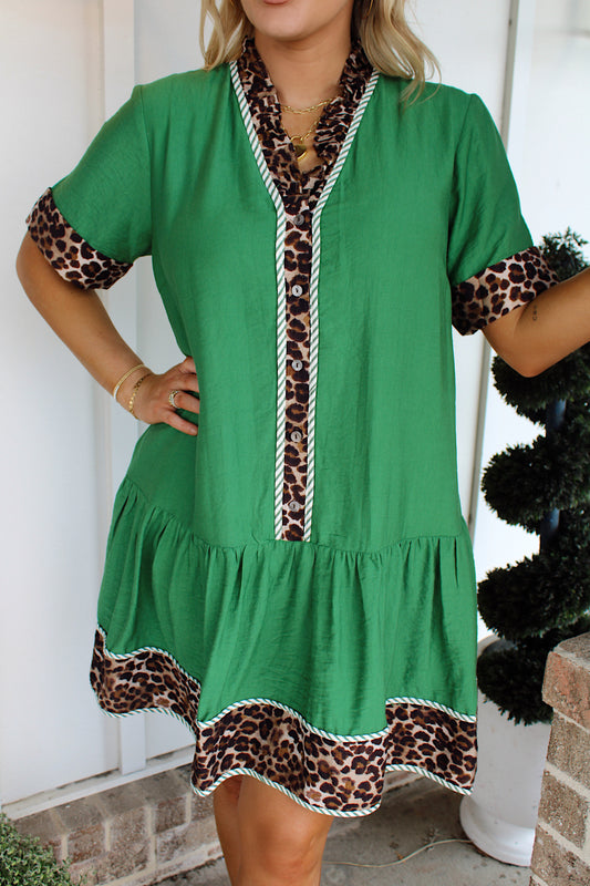 Simple Sunday Leopard Dress