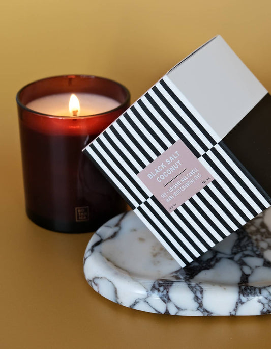 Black Salt + Coconut Candle | 12 oz.