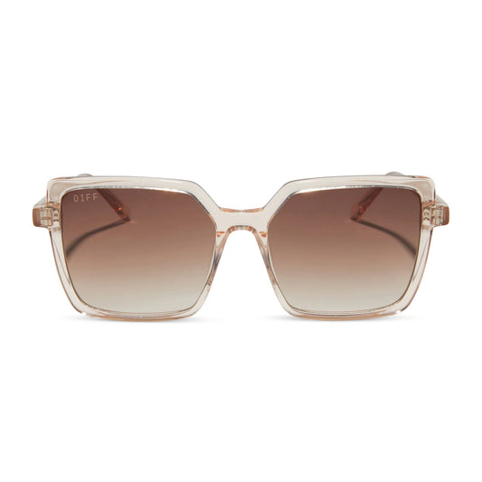 DIFF Eyewear / Esme - Vintage Rose Crystal Brown