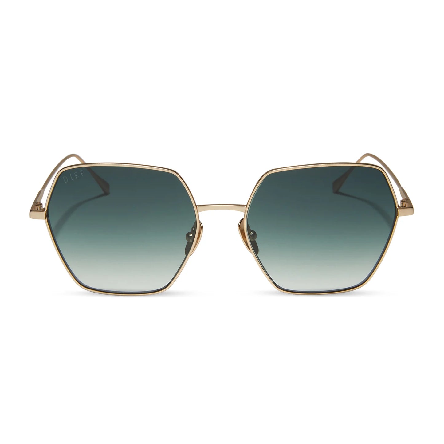 DIFF Eyewear / Harlow - Matte Gold