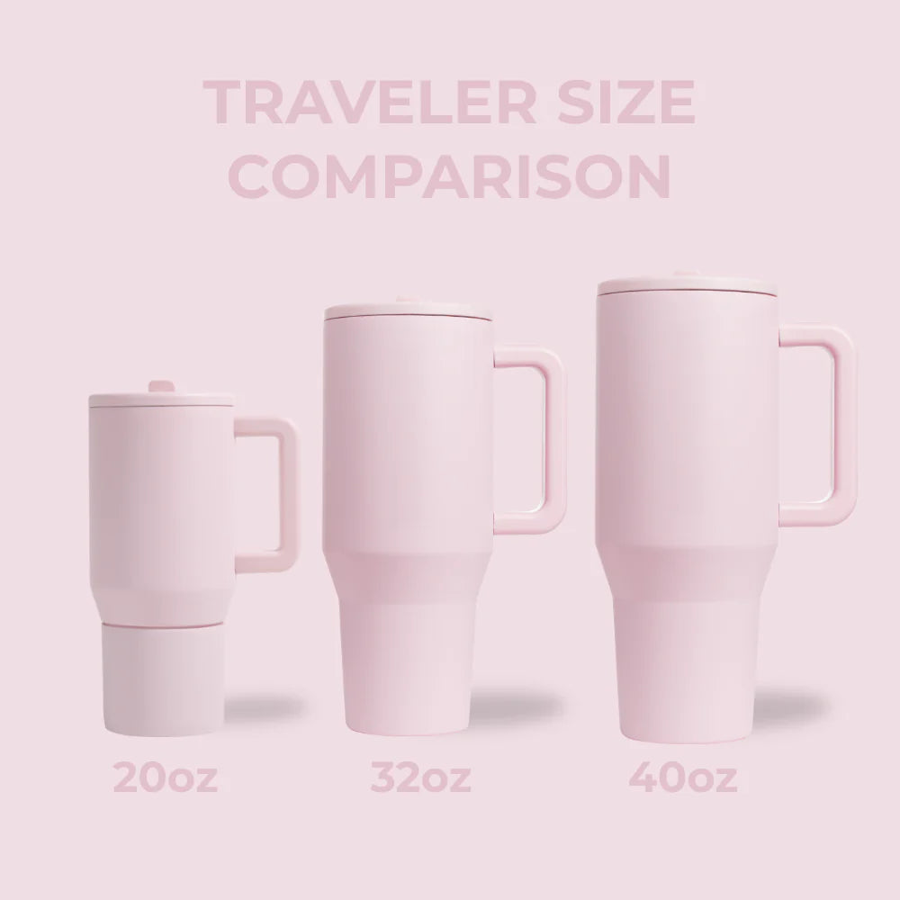 Hydrojug | Traveler 40oz - Pink Sand