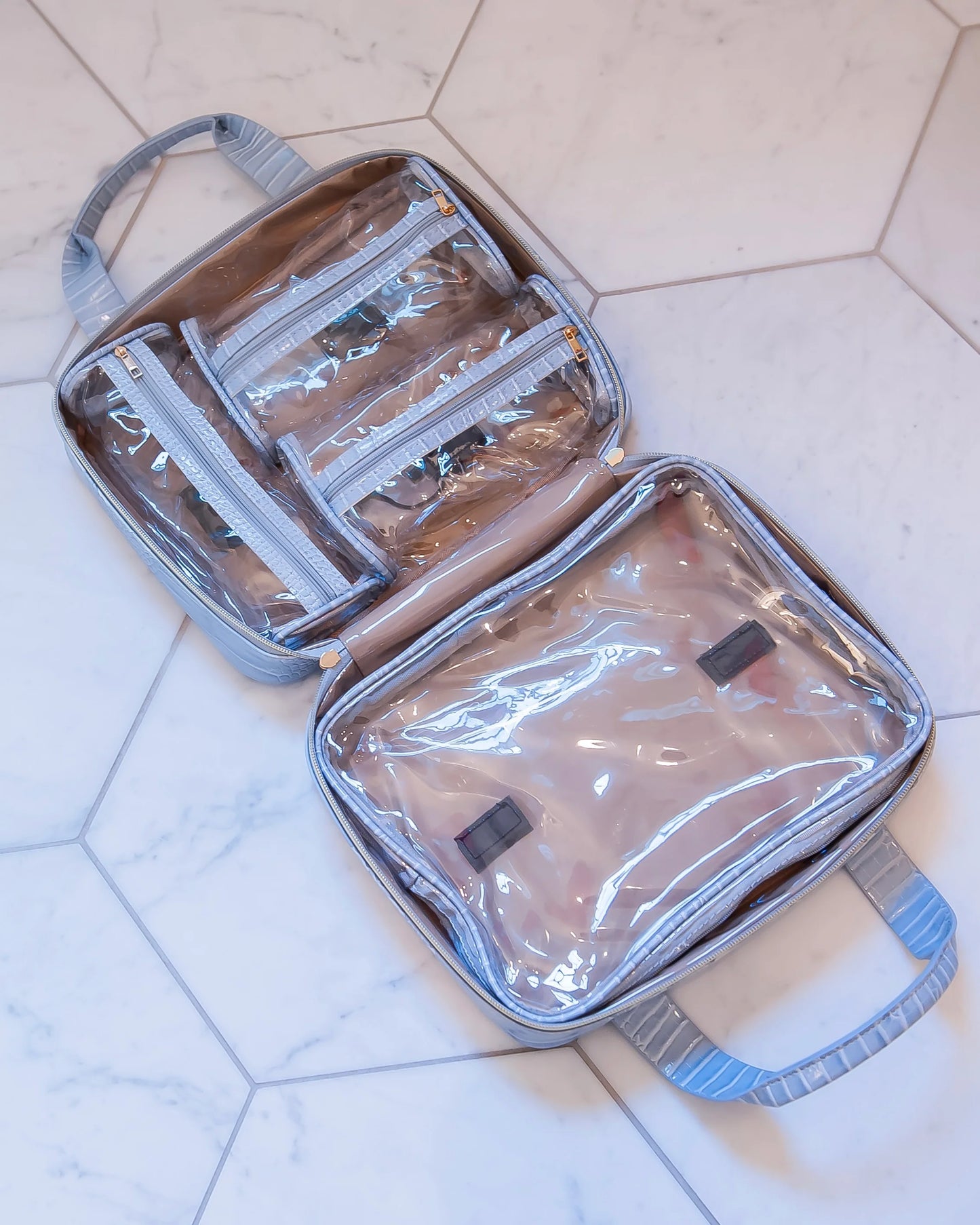 CAROLINE HILL | Punta Cana Large Case Baby Blue EC