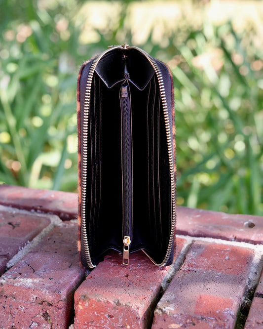 CAROLINE HILL | Penelope Wallet Spotted Saddle