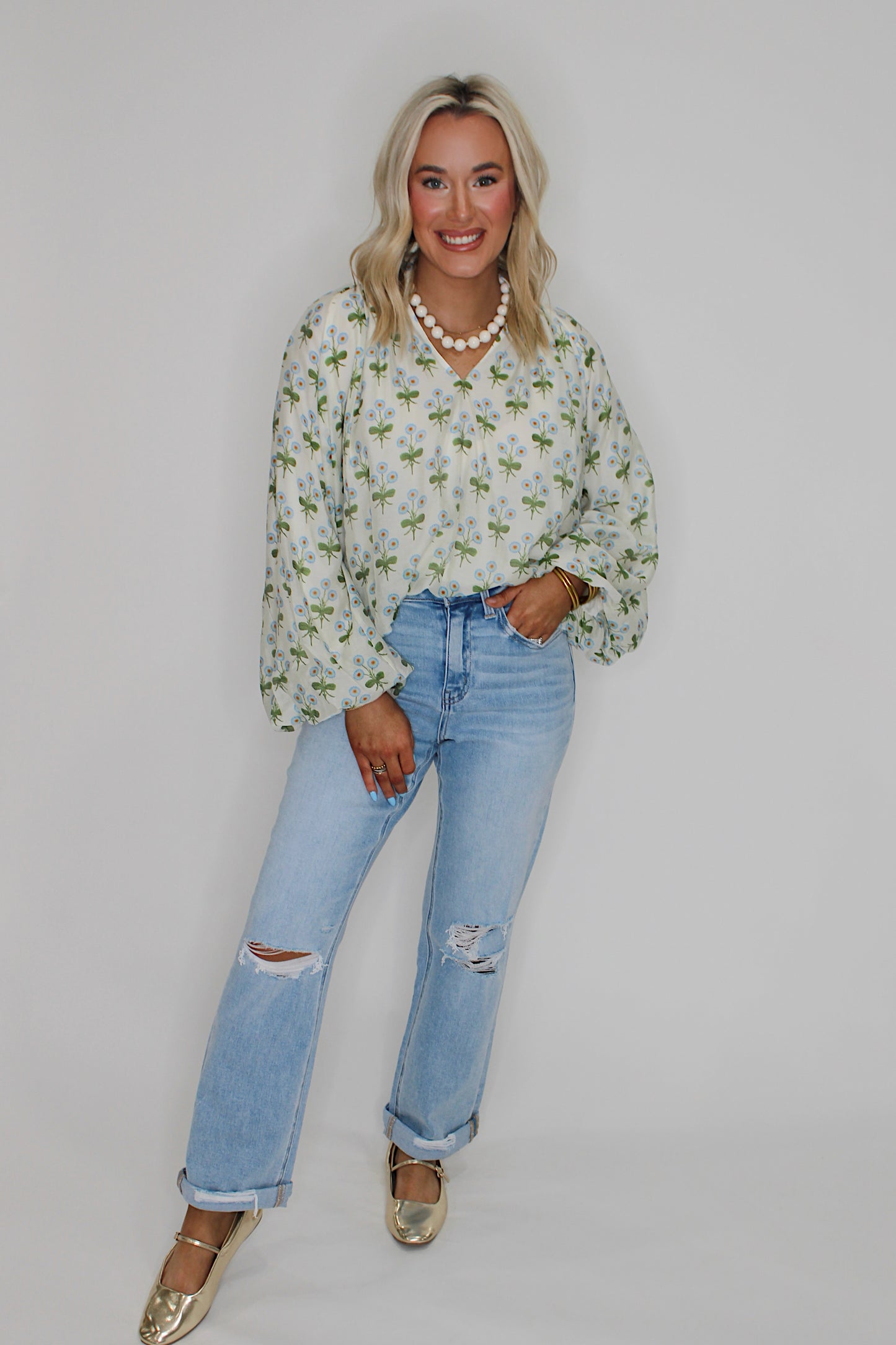 Floral Whisper Blouse