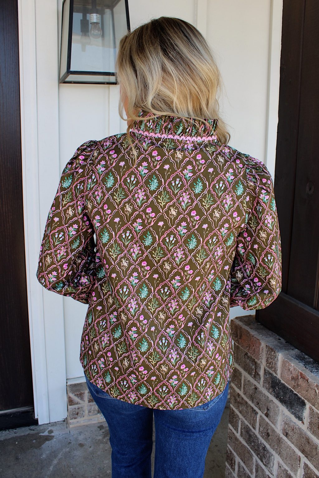 Maple Muse Floral Blouse