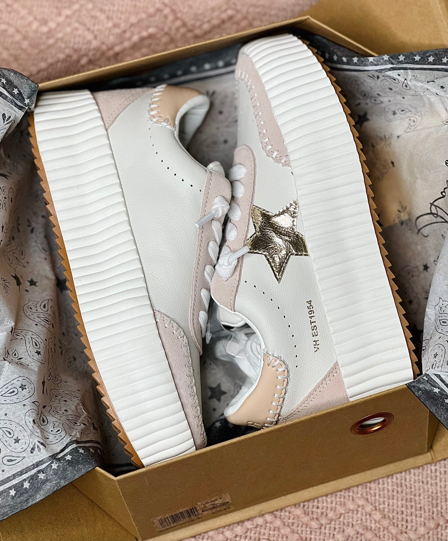 Gold Blush VH Platform Sneaker