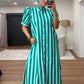 The Pinstripe Meadow Midi