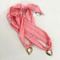 Hart Designs | Pink Gold & White Heart Scarf Necklace