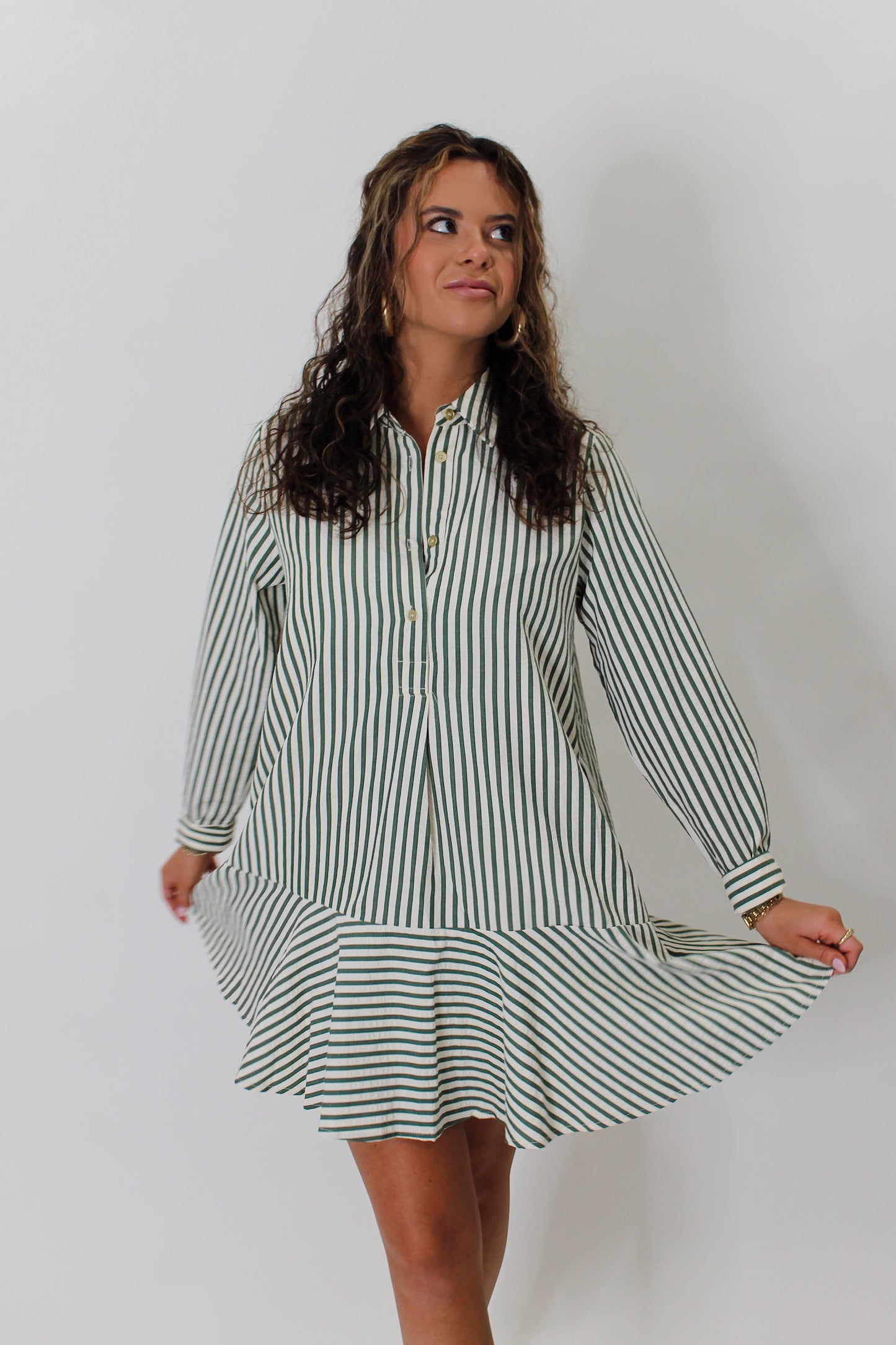 Sweet Duet Button Down Dress