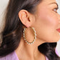 Keep It Chic Pearl Hoops