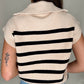 Sweetly Striped Sweater Top