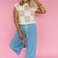 The Ellie Checkered Top