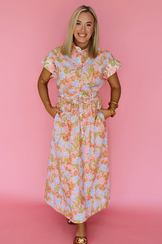 So Charmed Midi Dress