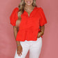 Sweet Surprise Blouse in Red