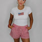 Red & White Checkered Shorts