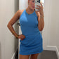 Weekend Wander Skort Set - Blue