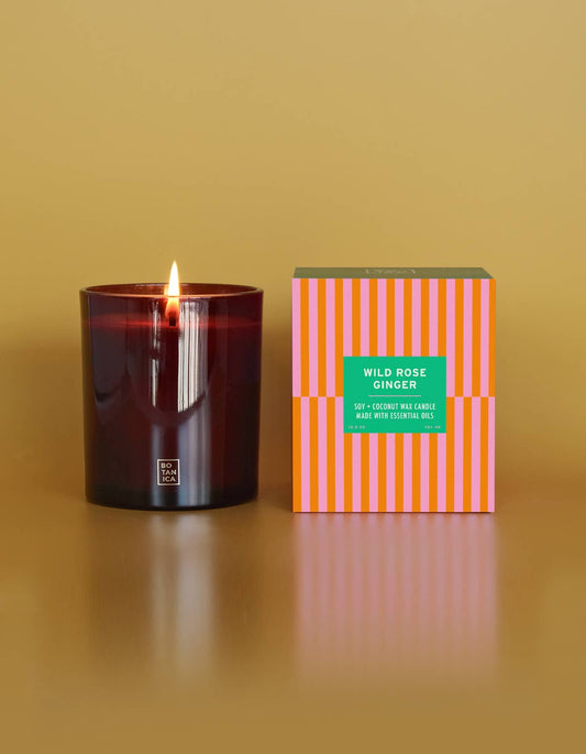 Wild Rose + Ginger Candle  | 12 oz.