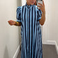 Bluebell Stripe Midi